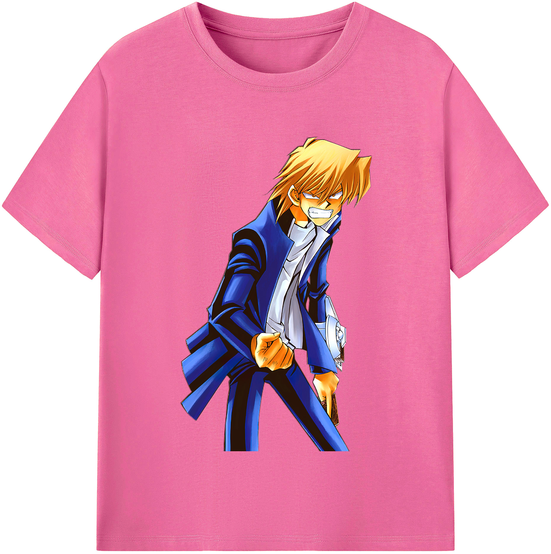 （画像用） 遊☆戯☆王 Yu-Gi-Oh! レディースカジュアルプリントTシャツ（綿100％）